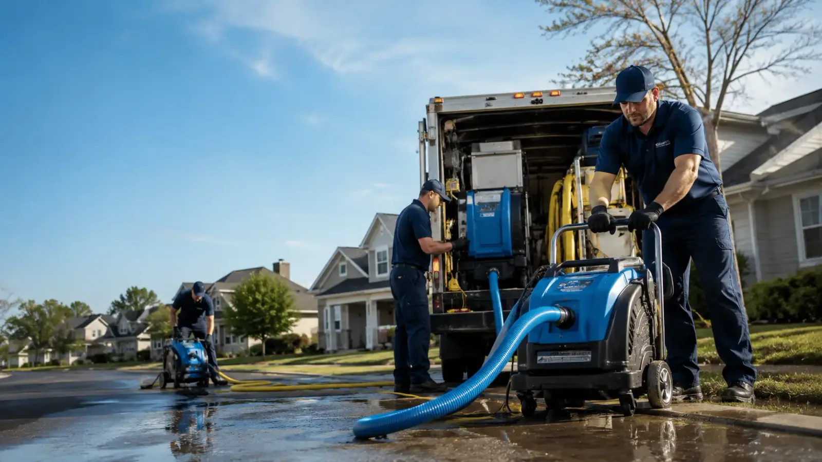 Flood Damage Cleanup in White Mountain Lake, AZ